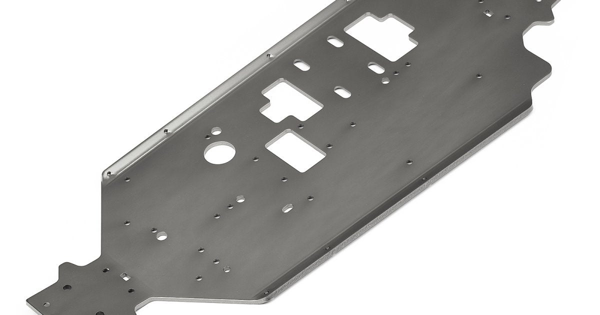 Gunmetal Main Chassis, for the WR8 (3mm)