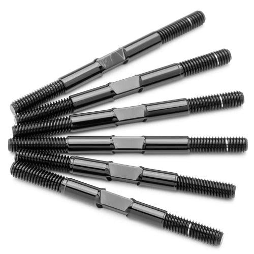 Image of Pro Duty Titanium Turnbuckle Set, Hand Polished Black, DR10