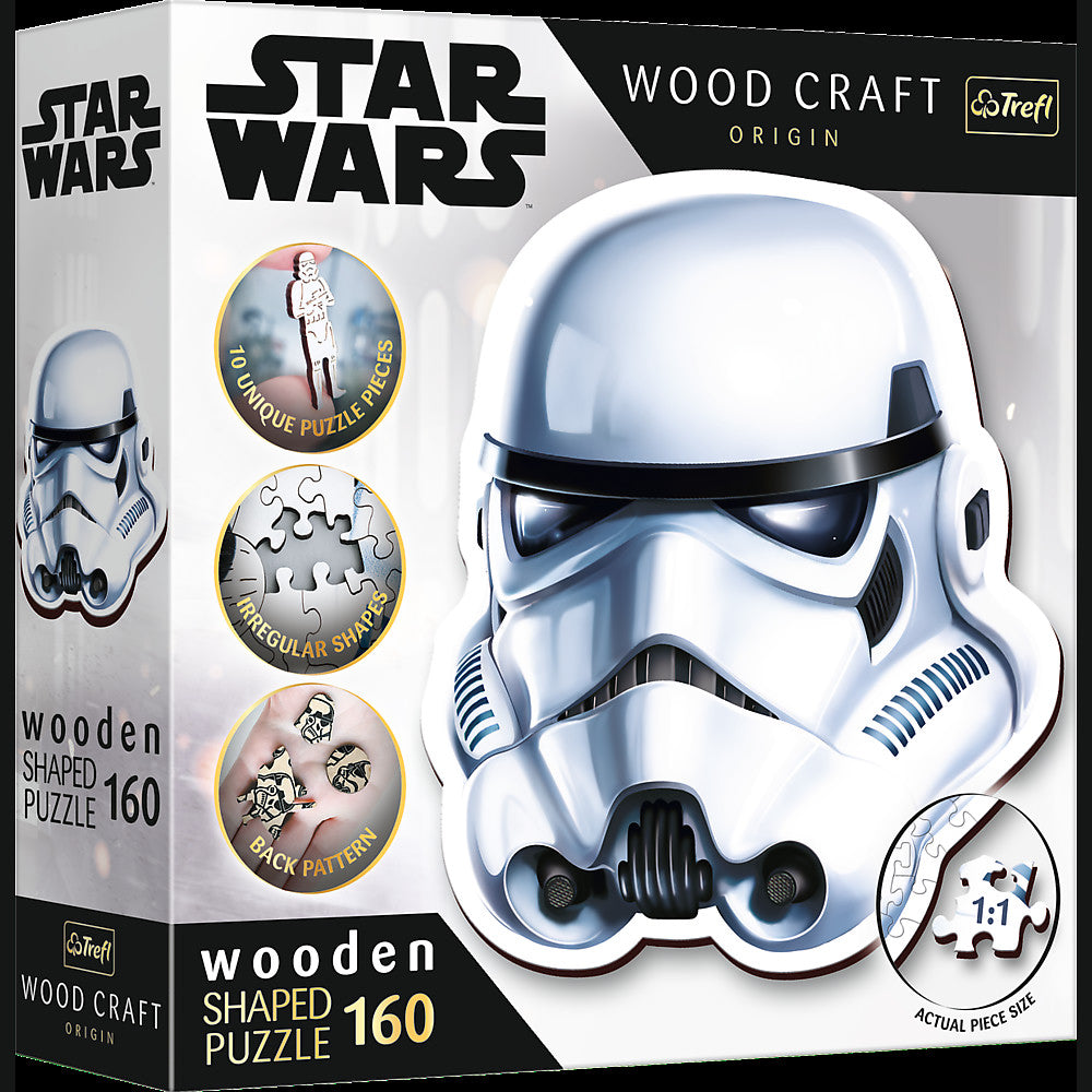 Puzzle: Star Wars: Woodcraft: Stormtrooper's Helmet 160 Piece