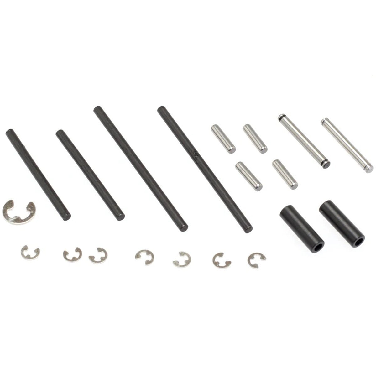 Image of Pins, Tubes & E Clips Set, 1/16 Scale Original Parts