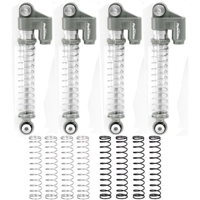 Image of Axial SCX24 Aluminum Threaded Long Travel Shocks Micro
