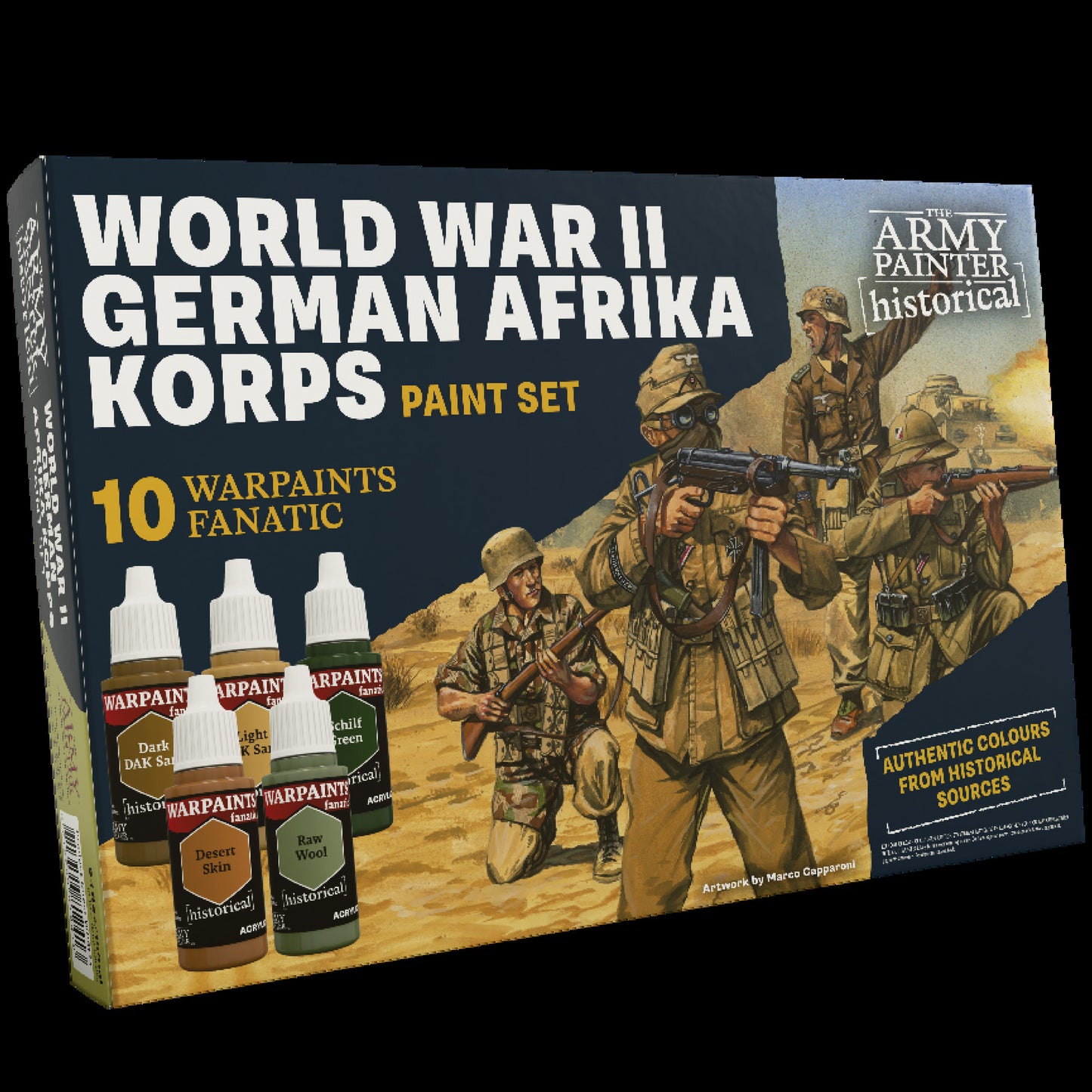 Historical: WWII German Afrika Korps Paint Set