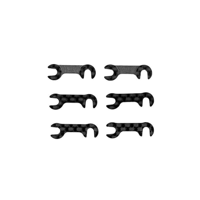 Image of RC10TC8 FT Carbon Fiber Roll-Center Spacer Set