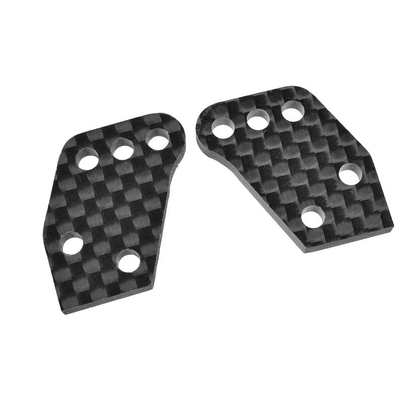 Image of Hub Camber Plates, Rear, Carbon 3mm, 2pcs