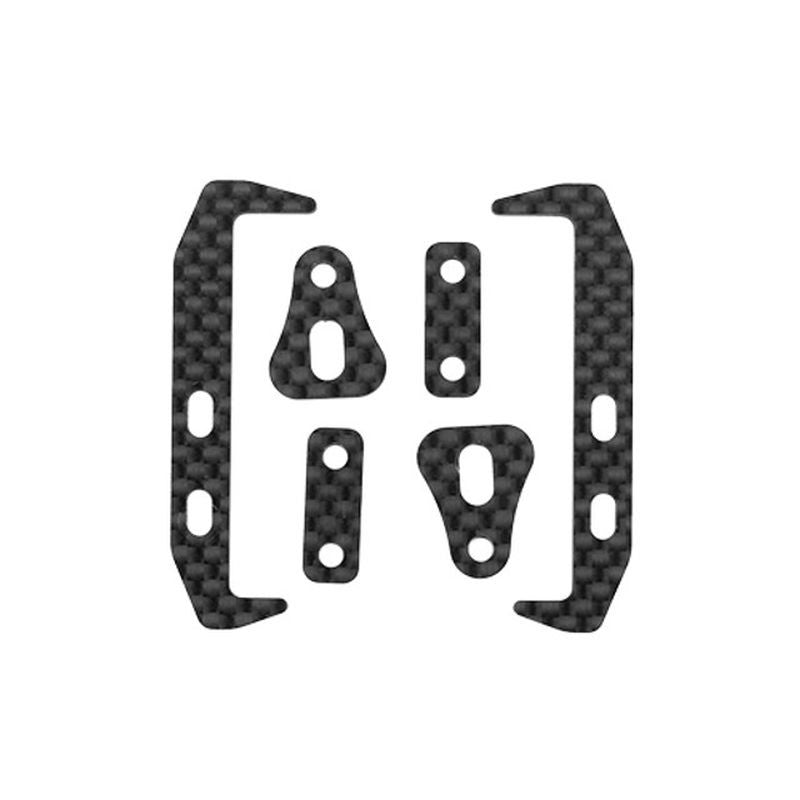 Image of RC10TC8 FT Carbon Fiber Battery Holder Set