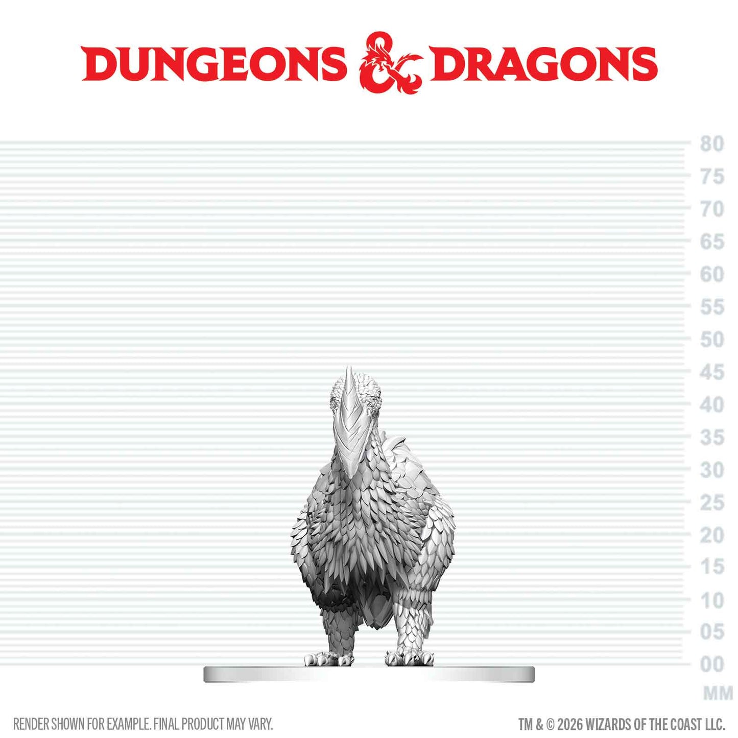 DND NOLZUR'S MARVELOUS UNPAINTED MINIATURES: W29 AXE BEAK