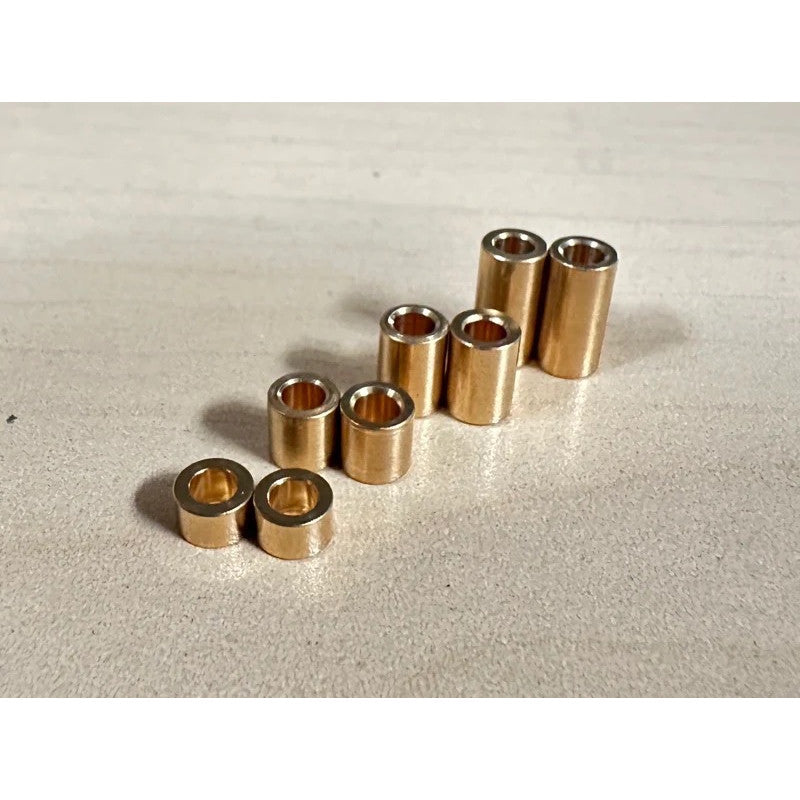 Image of Brass Spacers - M3 Variety Pack (3/5/7/10mm) - Brass