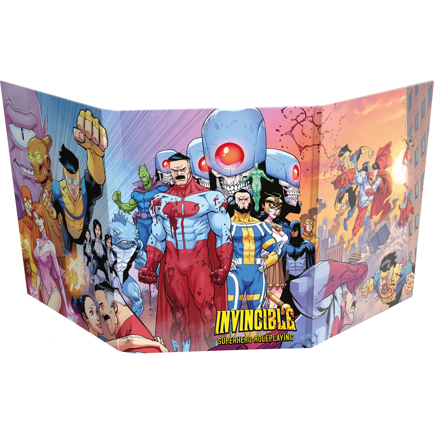 INVINCIBLE - SUPERHERO ROLEPLAYING GM SCREEN