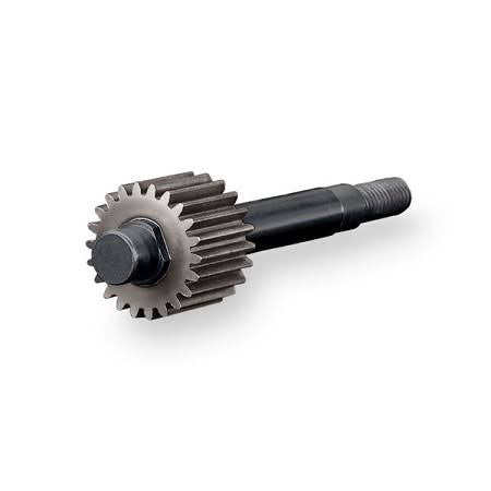22-Tooth Steel Transmission Input Gear & Shaft