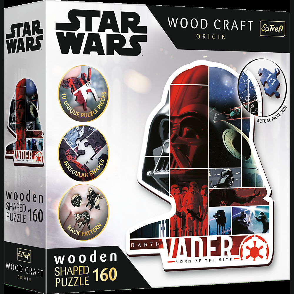 Puzzle: Star Wars: Woodcraft: Darth Vader 160 Piece