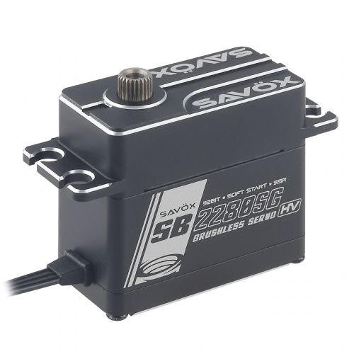 High Voltage Brushless Steel Gear Monster Torque Servo with Soft Start, 0.12sec / 833.2oz @ 8.4V