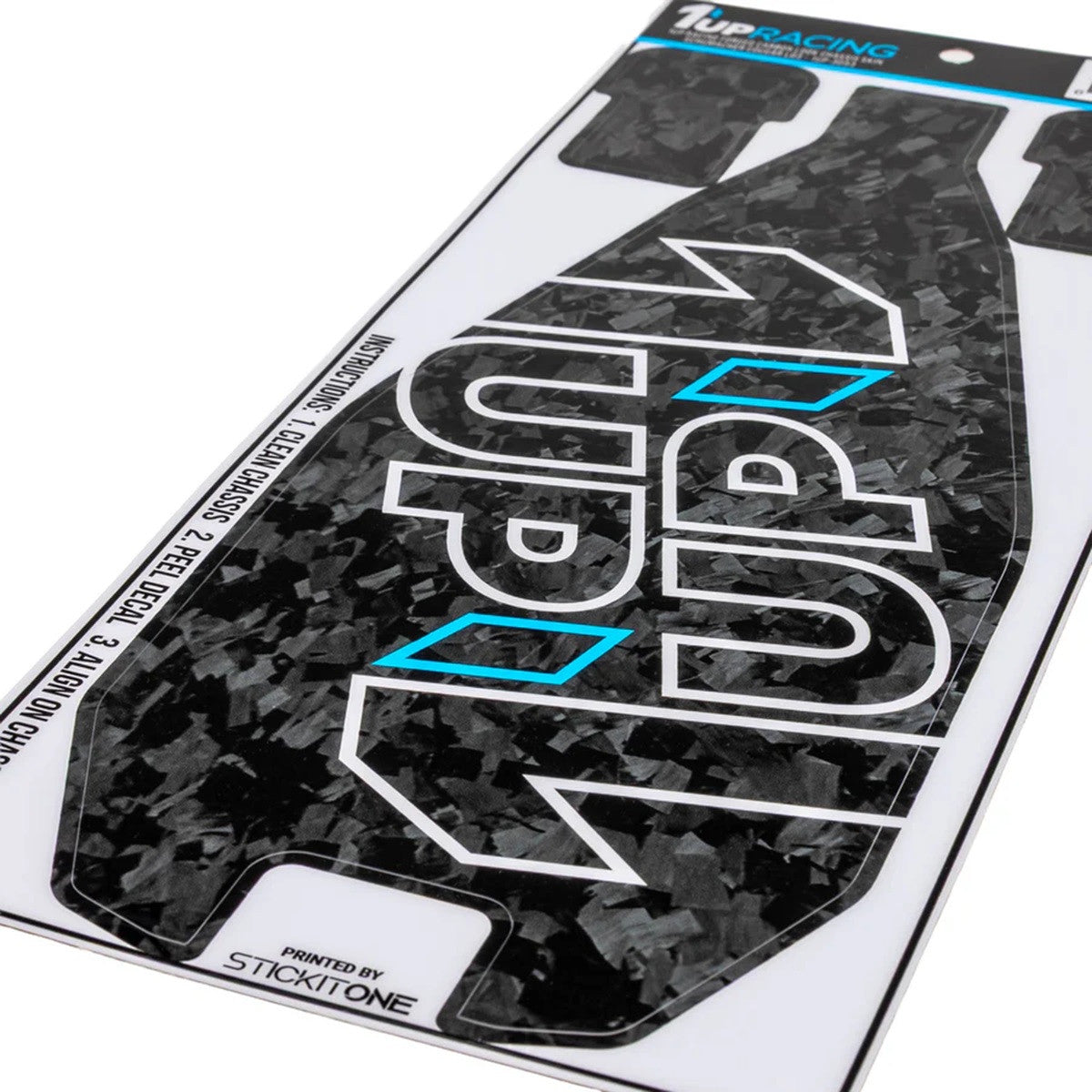 Image of Forged Carbon Look Chassis Skin - Schumacher Cougar LD3