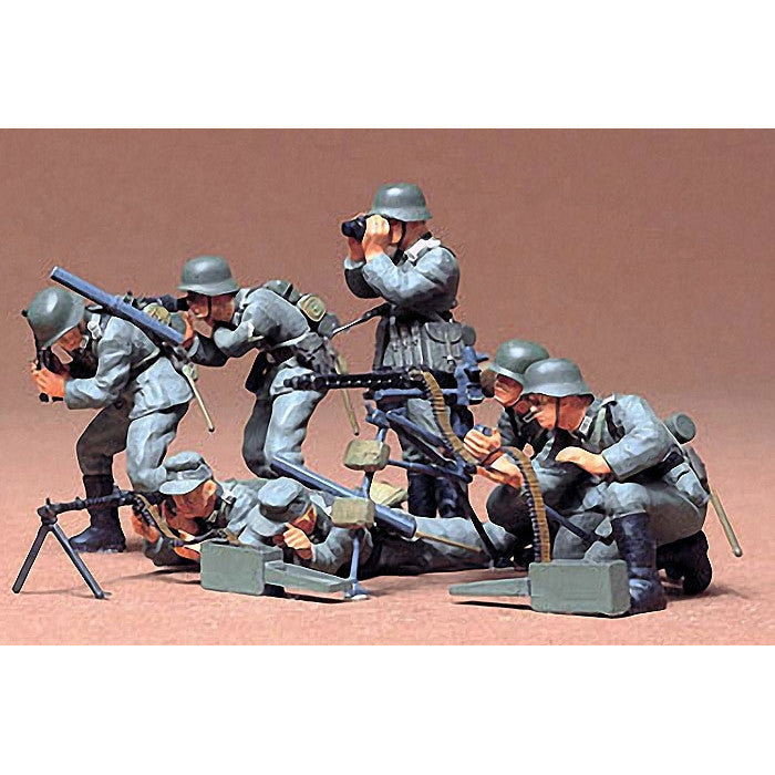 Image of 1/35 German Machine Gun Troops Plastic Model Kit