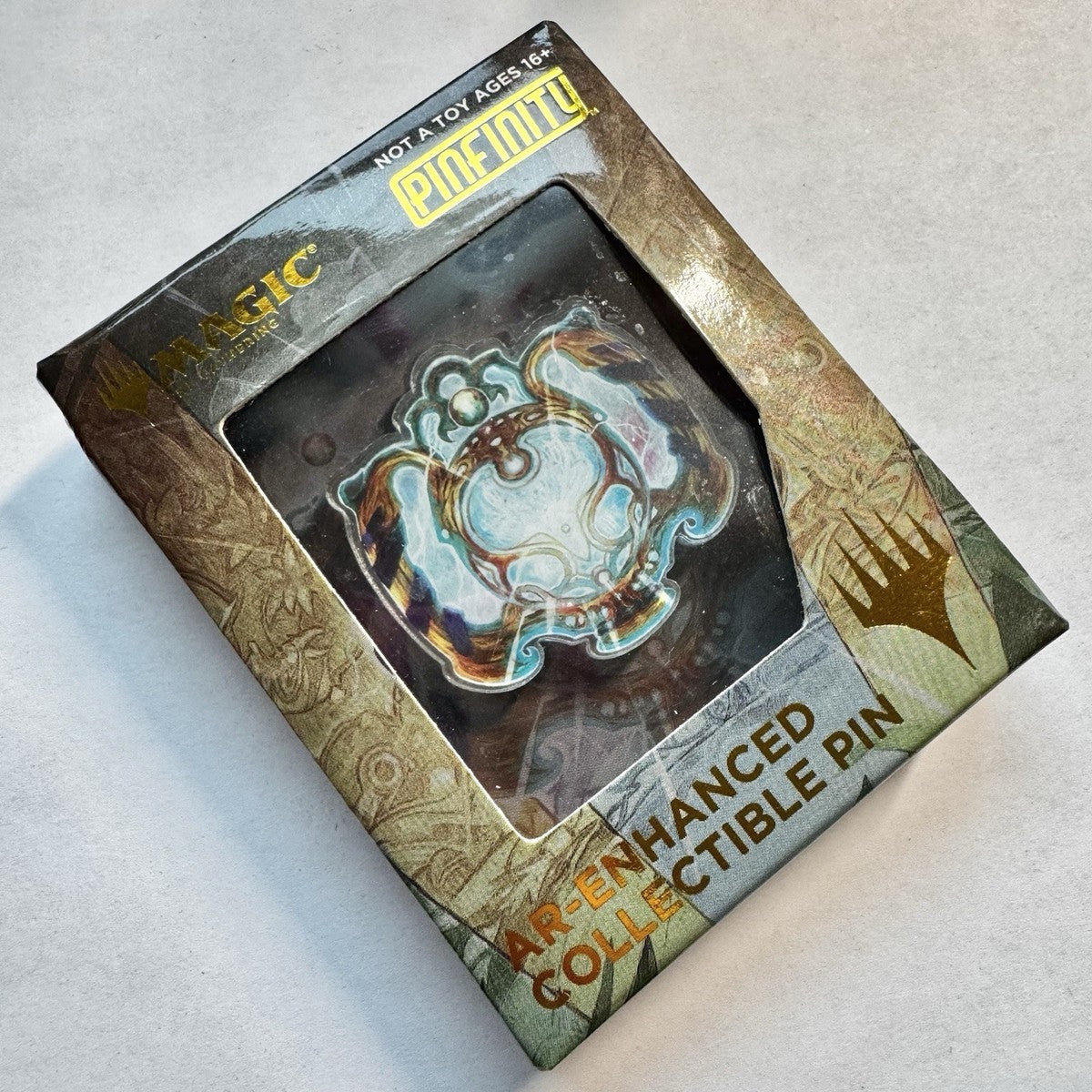 MTG AR-Enhanced Pin Badge - The Aetherspark NEW