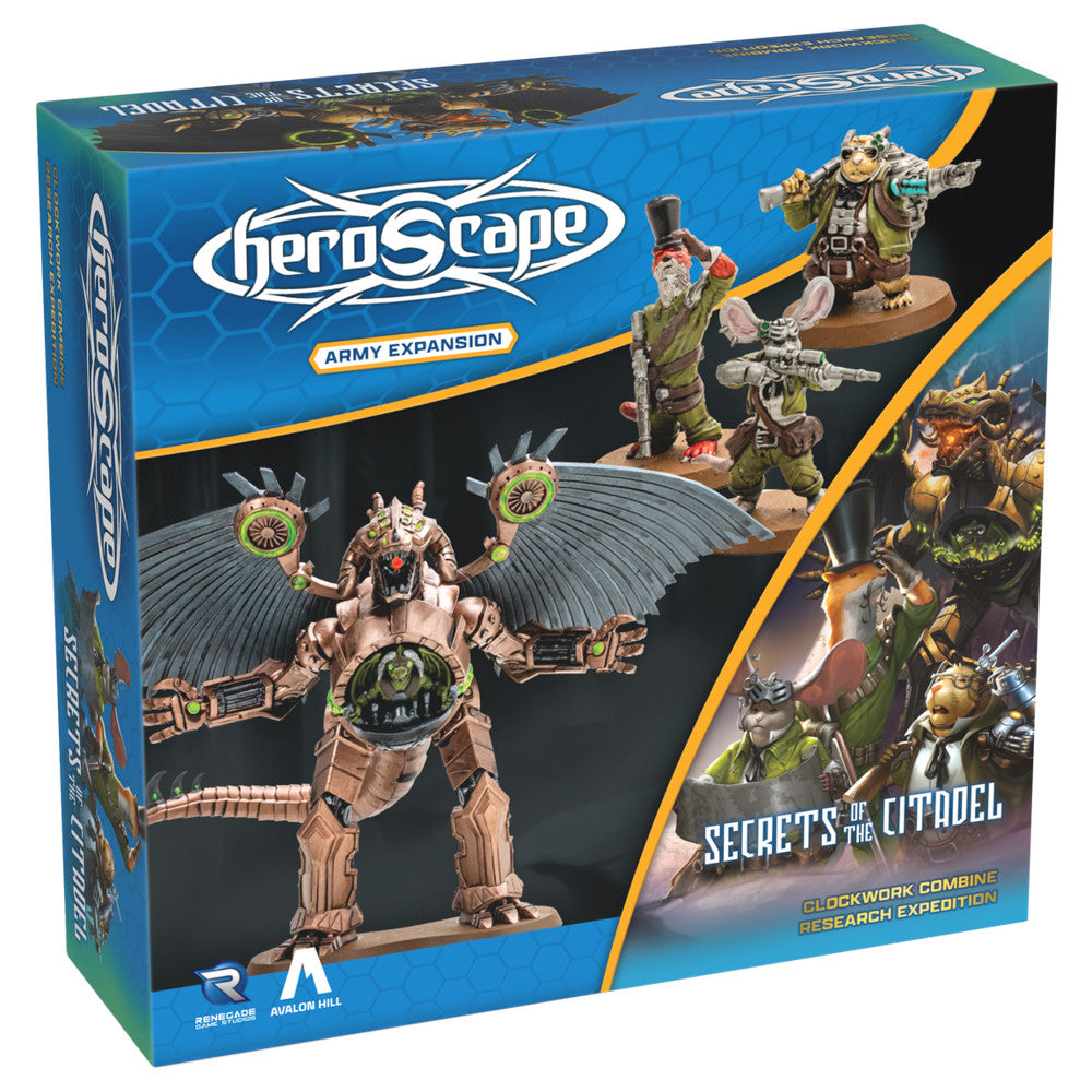 HEROSCAPE CLOCKWORK COMBINE RESEARCH EXPEDITION