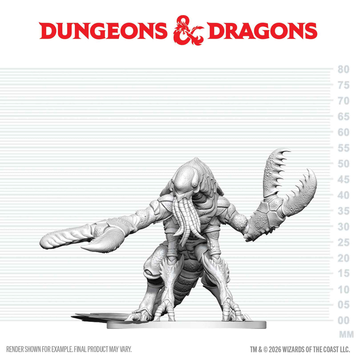 DND NOLZUR'S MARVELOUS UNPAINTED MINIATURES: W29 CHUUL