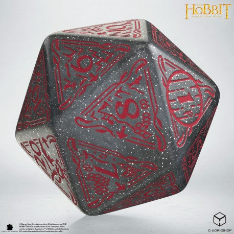 THE HOBBIT SPINDOWN D20 - LUNARIS TCG JUMBO DIE (12)