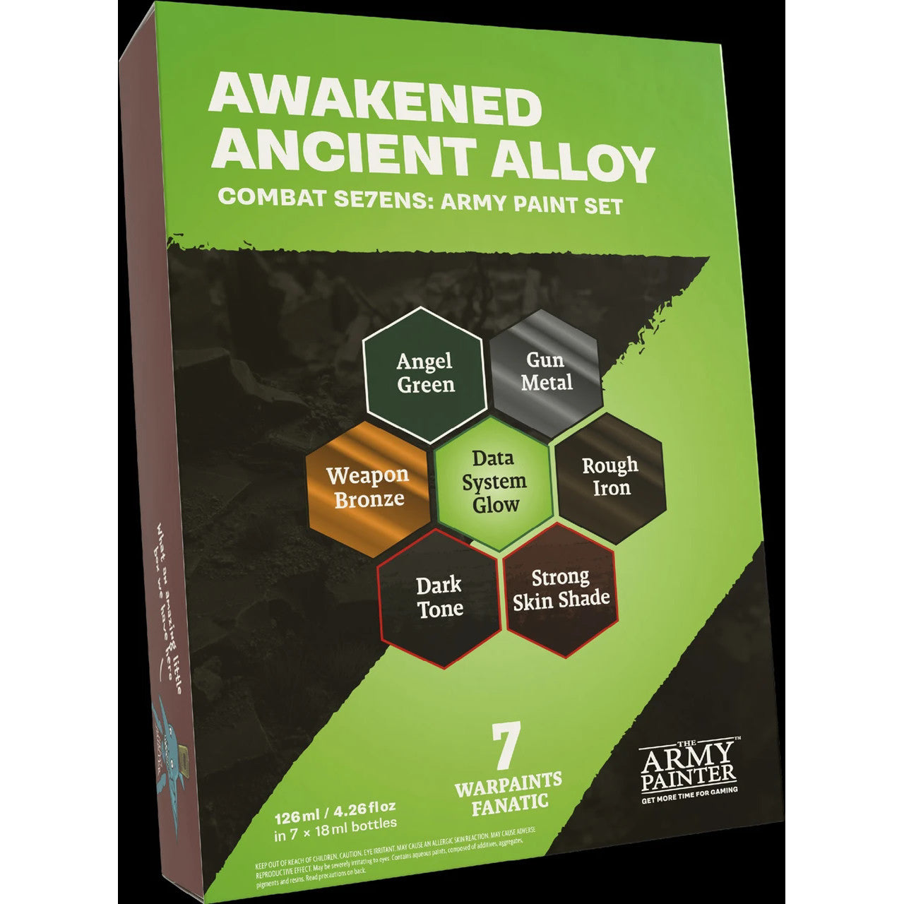 Warpaints Combat Se7ens: Awakened Ancient Alloy Army Paint Set