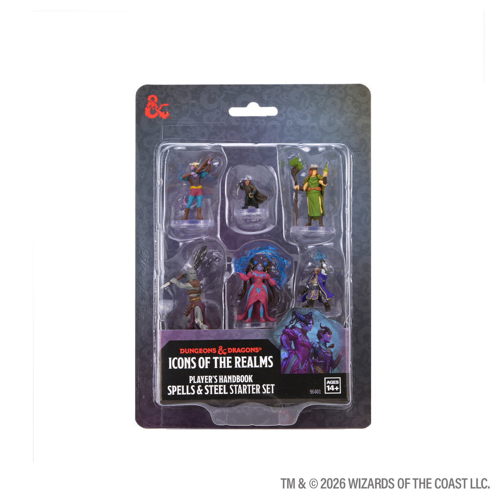D&D: Icons of the Realms: Player's Handbook: Spells & Steel Starter Set