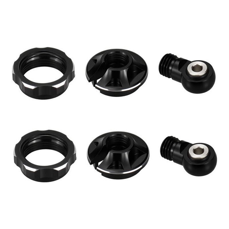 Locking Spring Cup Shock Ends fits Arrma Mini Kraton