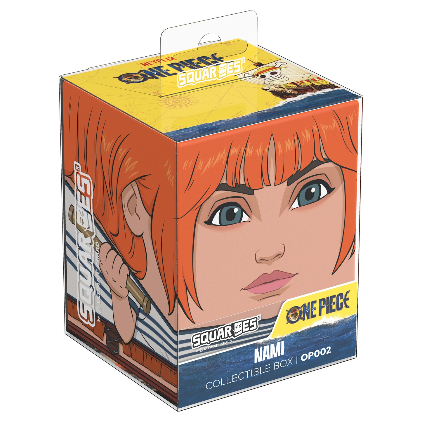 ULTIMATE GUARD: SQUAROES: BOULDER 100 ONE PIECE (WAVE 1): NAMI (OP002)