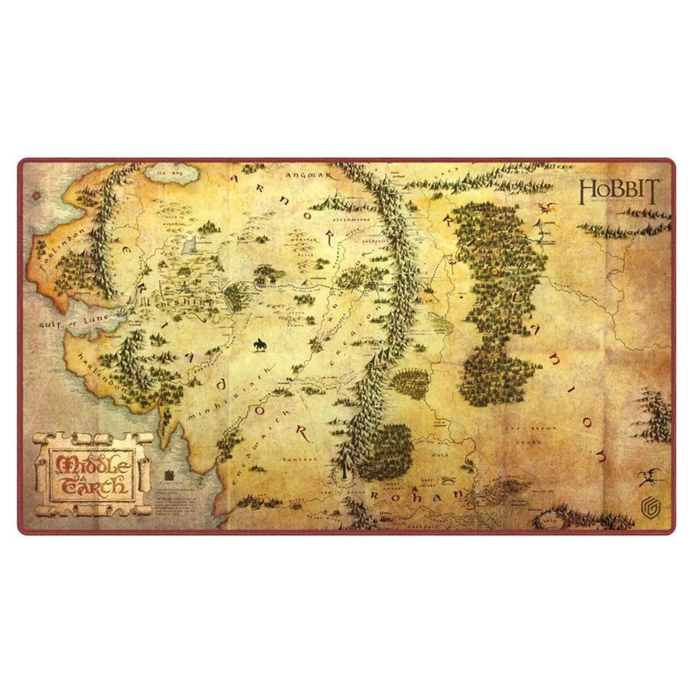 UG PLAYMAT - THE HOBBIT - MAP - MIDDLE-EARTH