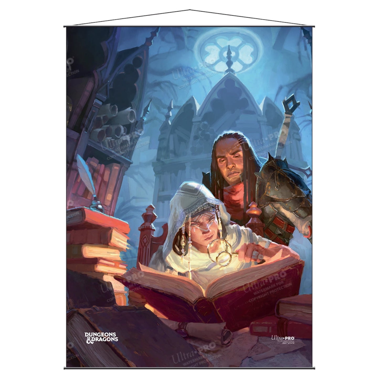 UP WALL SCROLL DND CANDLEKEEP MYSTERY COVER SERIES