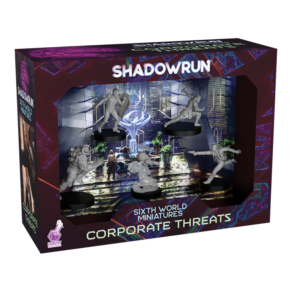 SHADOWRUN CORPORATE THREATS MINIATURES