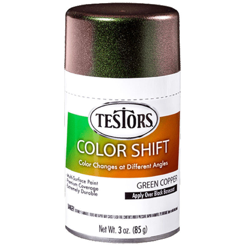 3 oz Testors Colorshift, Green Copper