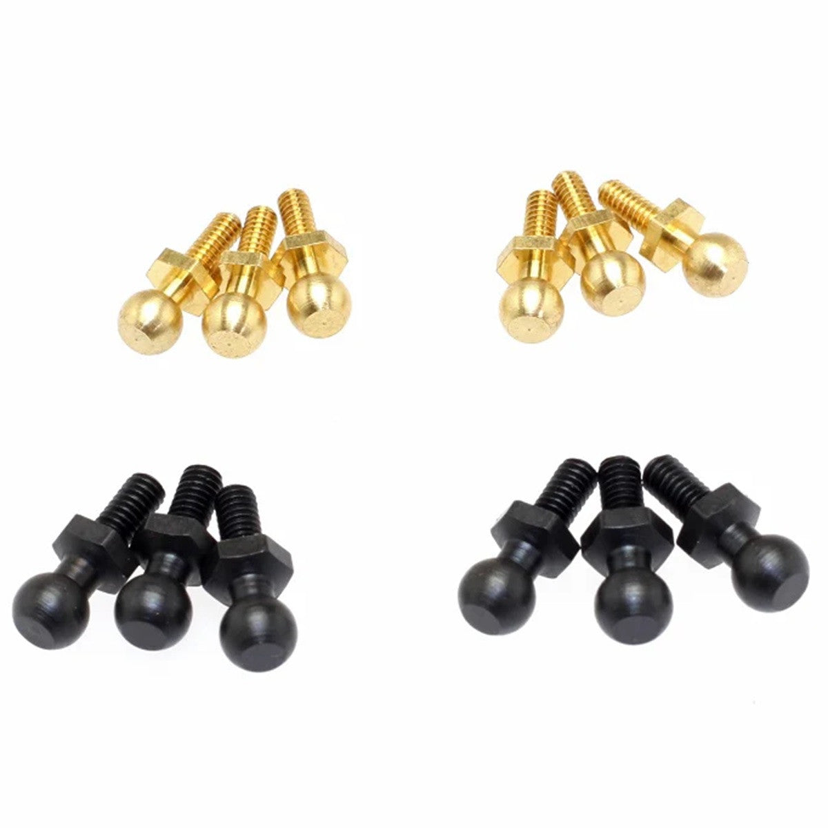 Image of Pivot Ball 4.3mm, M2, M2.5, 1/16 Scale Original Parts, 6pc