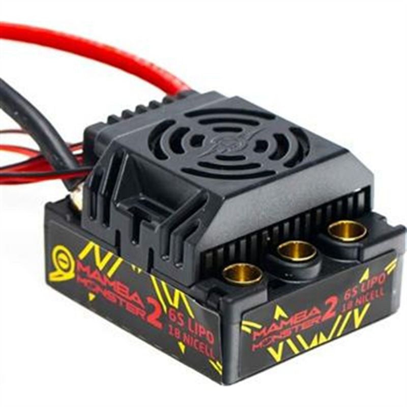 Image of Castle Creations Mamba Monster 2 1/8 Scale Brushless Motor Speed Controller ESC