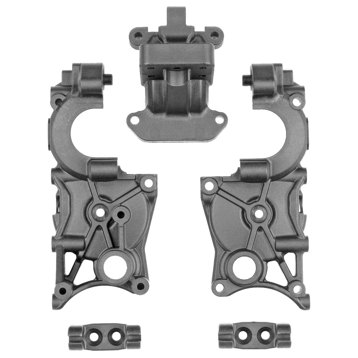 Image of RC10B7 FT 3-Gear Gearbox, Carbon