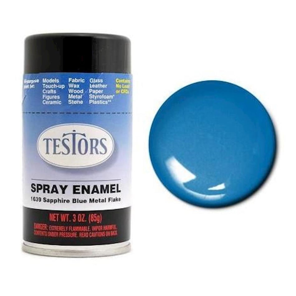Spray 3oz Sapphire Blue Metal Flake