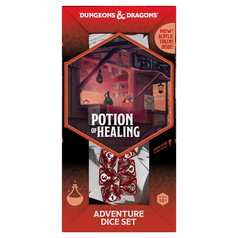 D&D ADVENTURE DICE POTION OF HEALING