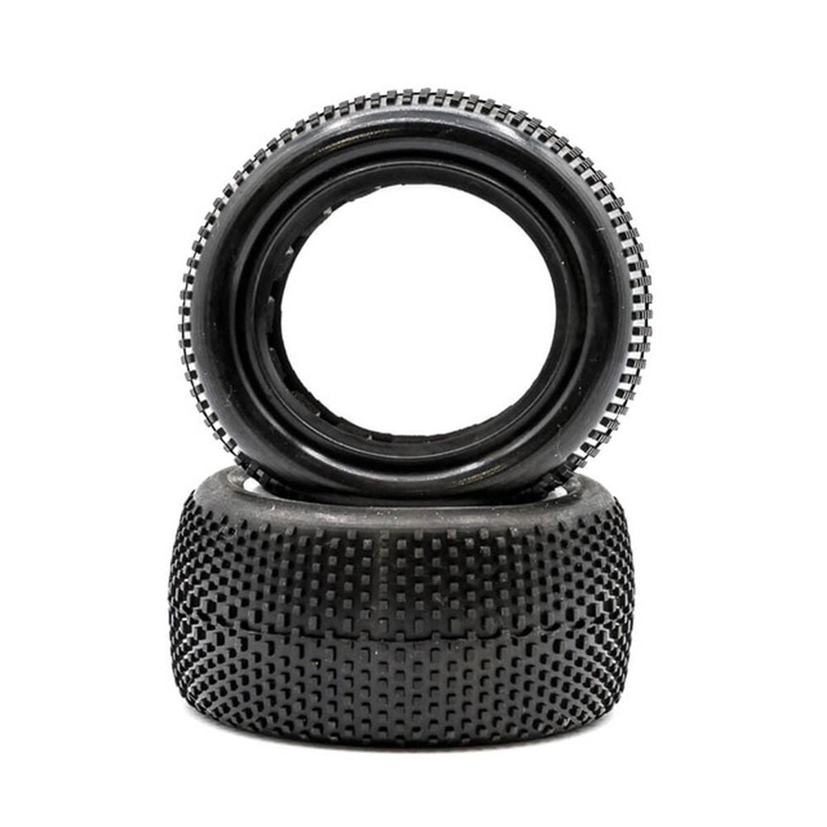 Image of Super Mini - 1/10 Rear Buggy Tires w/Black Inserts (1 Pair)