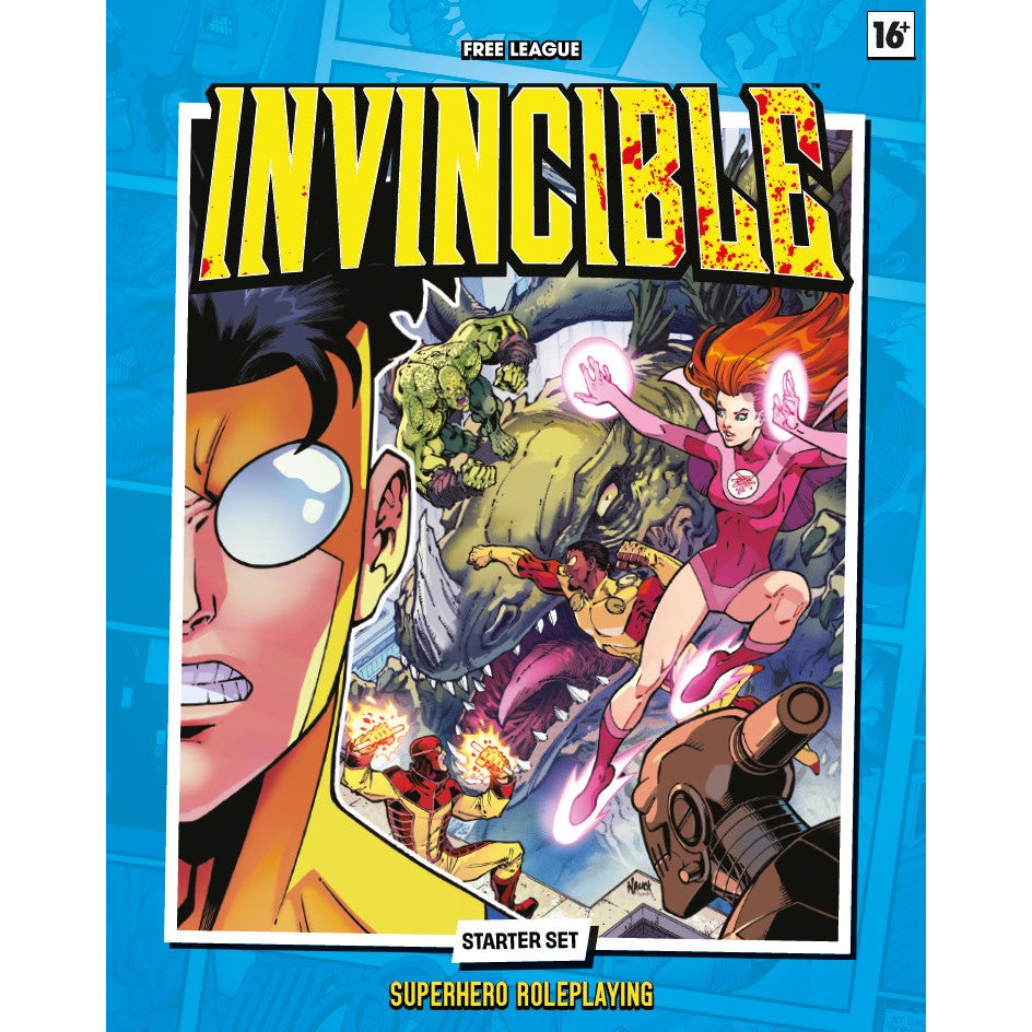 INVINCIBLE - SUPERHERO ROLEPLAYING STARTER SET