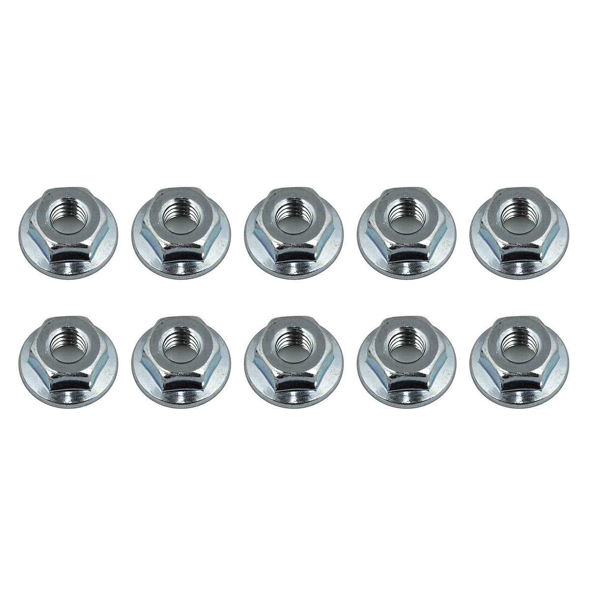 Image of Nuts, M4 Serrated Wheel Nuts