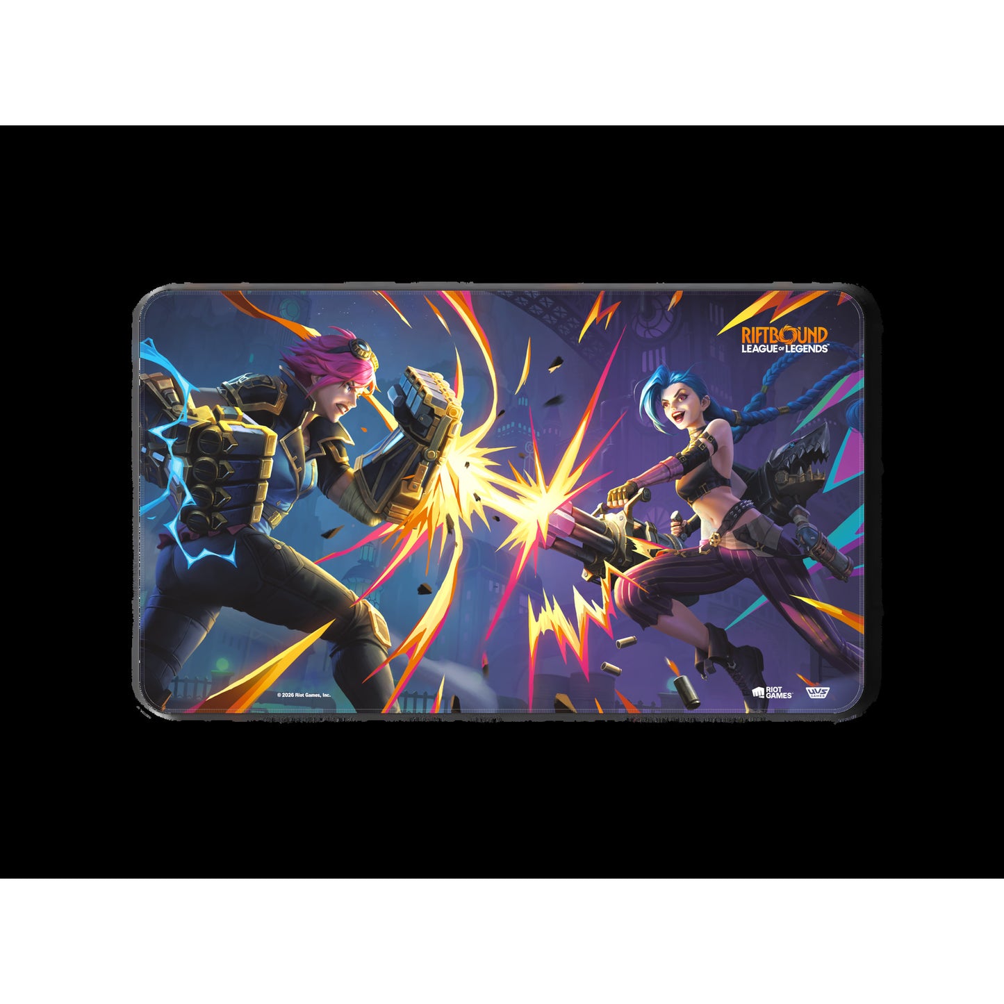 Playmat: Riftbound: Vendetta: Vi vs Jinx
