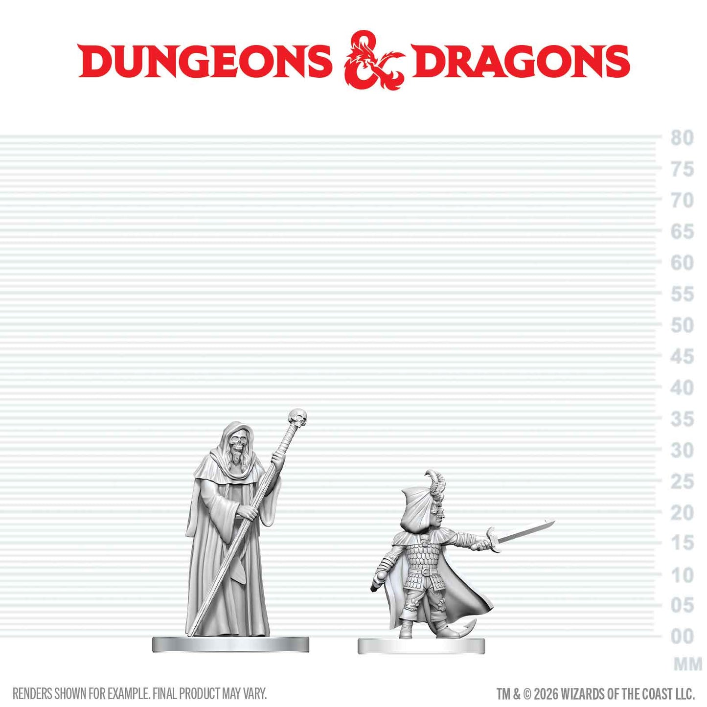 DND NOLZUR'S MARVELOUS UNPAINTED MINIATURES: W29 CULTIST OF BHAAL N CULTIST OF MYRKUL