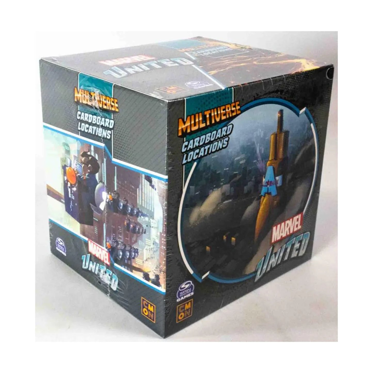 Marvel United Multiverse Cardboard Locations Kickstarter Exclusive