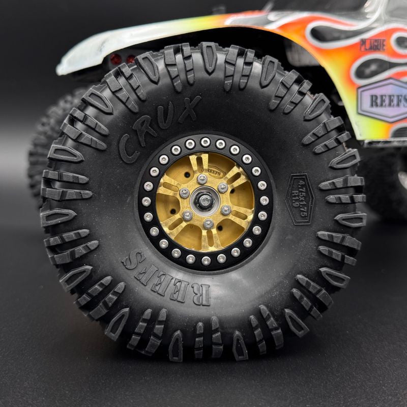 Image of Brass 1.9 "Blade" Wheel Face (2)