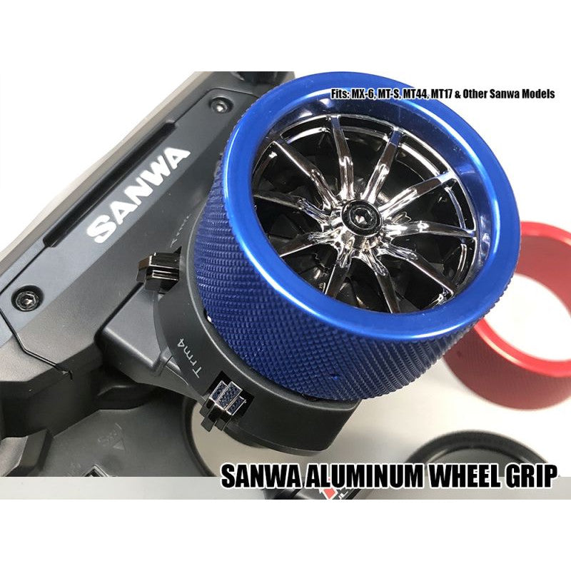 Image of Wheel Grip / Sanwa / Blue