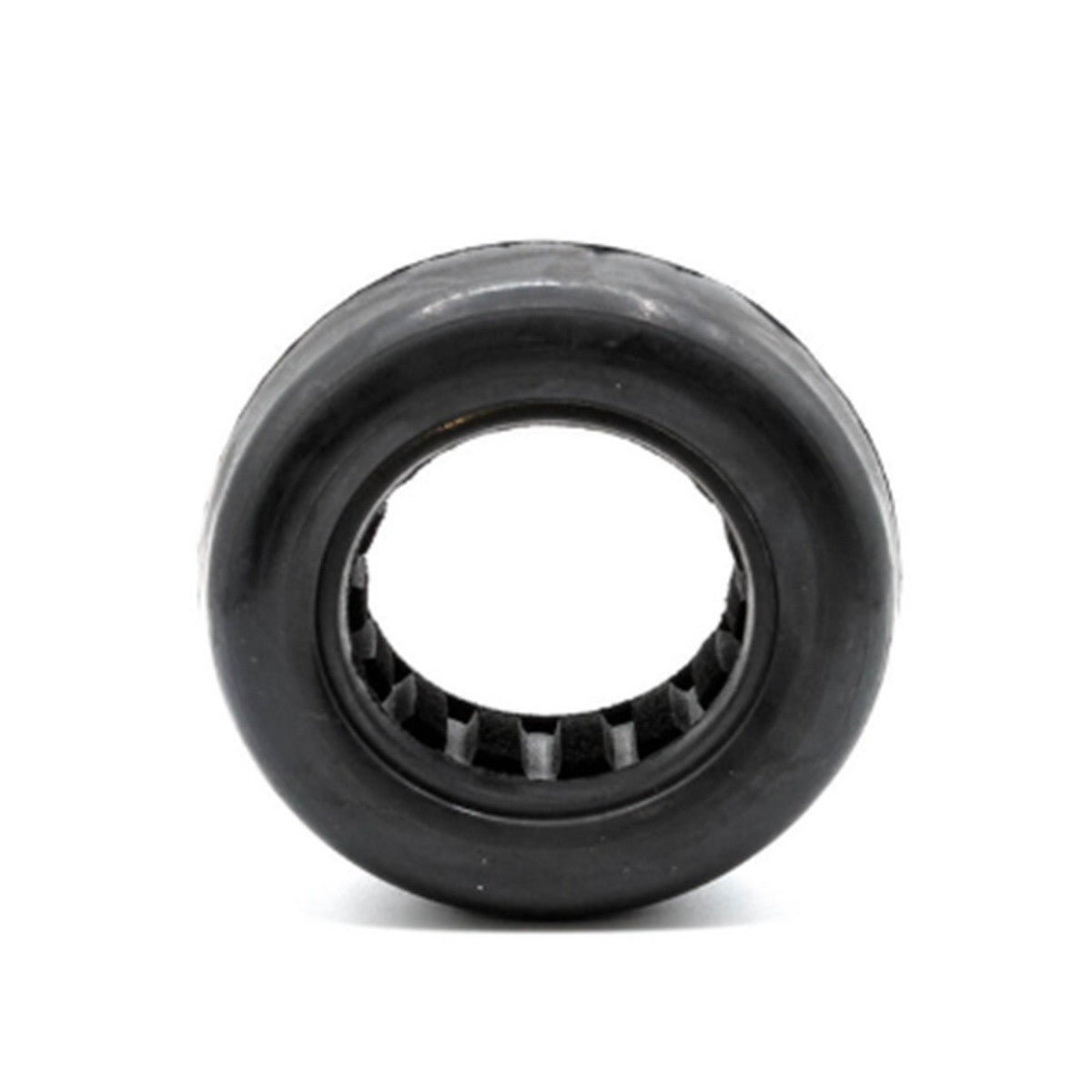 Image of Slick - Stadium Truck Tires w/ Inserts, Red, Yellow Compound