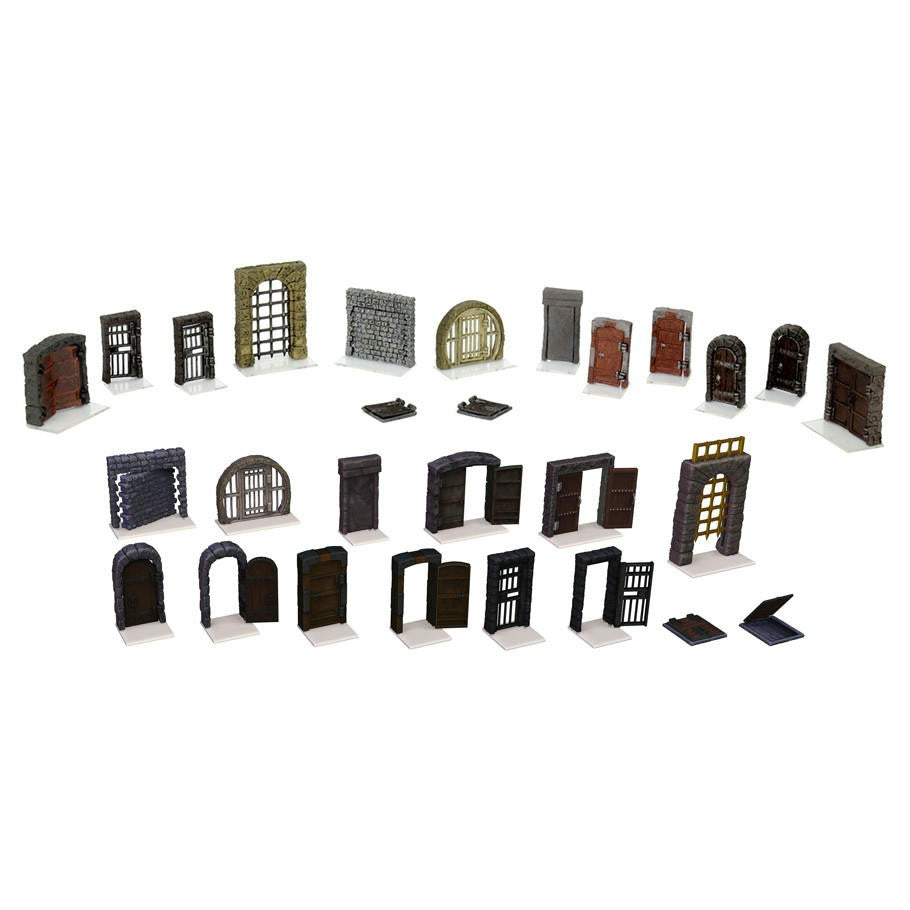 WARLOCK DUNGEON TILES: DOORS AND ARCHWAYS