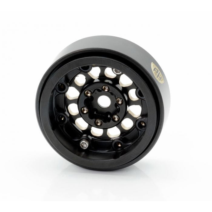Image of 1.0" Black Brass Beadlock Crawler Wheels, for, 1/24