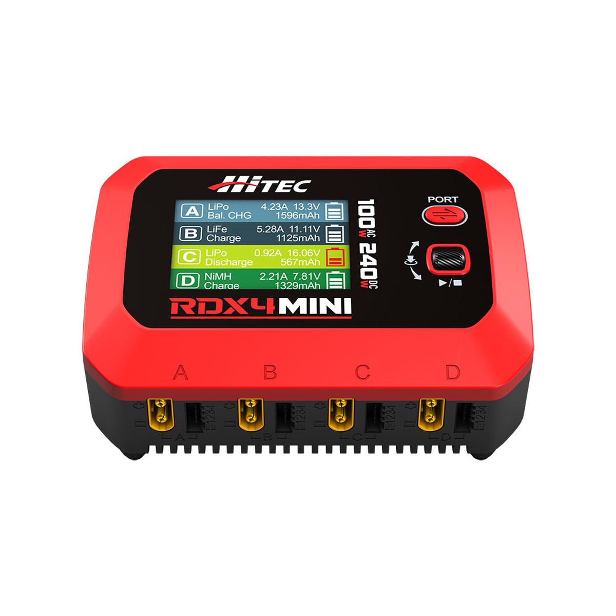 Image of RDX4 Mini 240W DC 100W AC Battery Charger (1-4S)