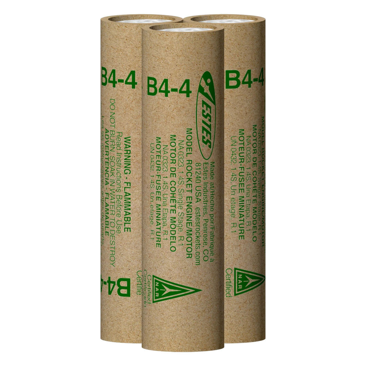 Image of B4-4 Model Rocket Engines (3pk)