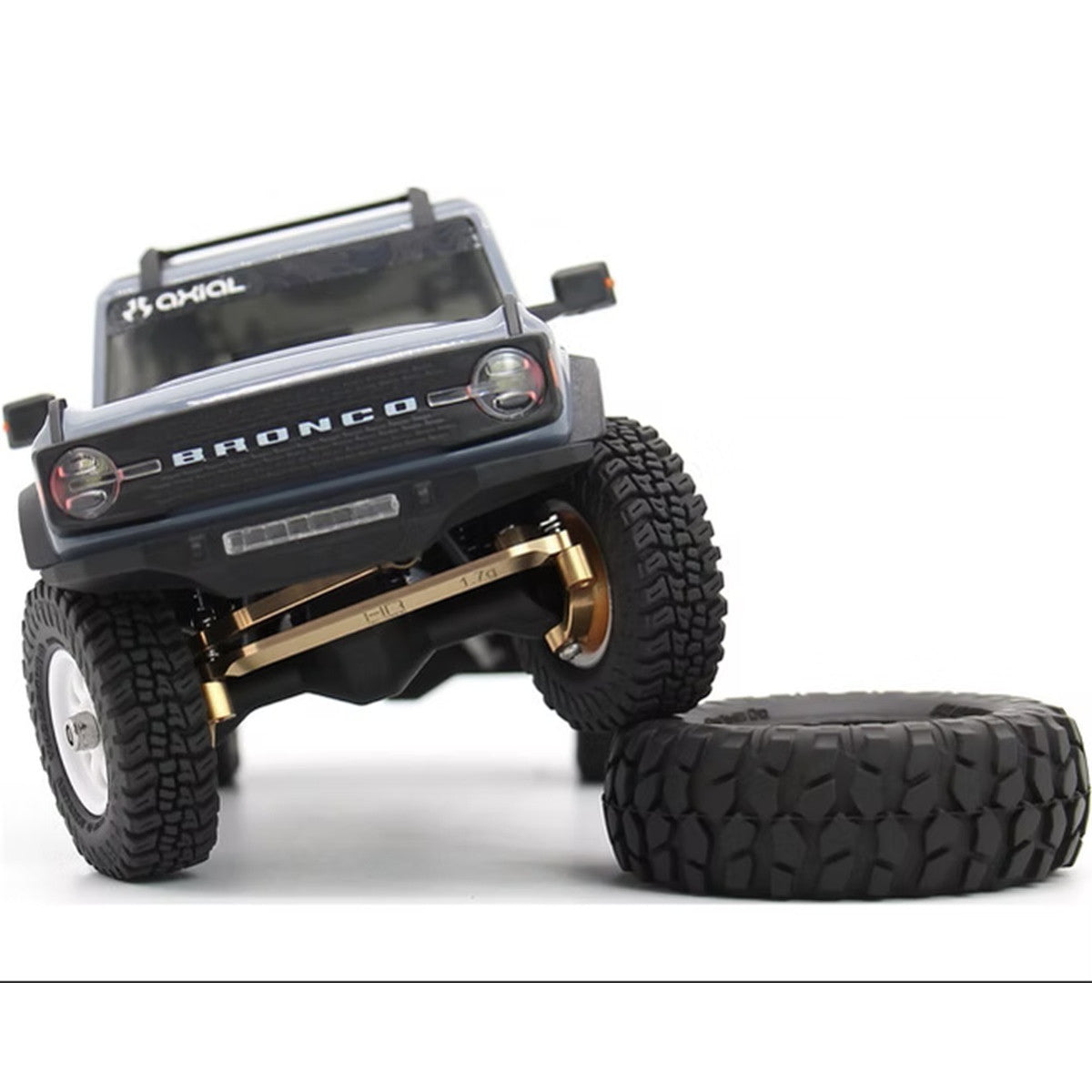 Image of Brass TT Steering Fix Links, for the SCX30