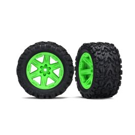 RXT 2.8 Green Wheels & Talon EXT Tires (2)