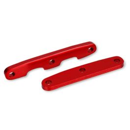Bulkhead Tie Bars Front/Rear Aluminum Red-Anodize)